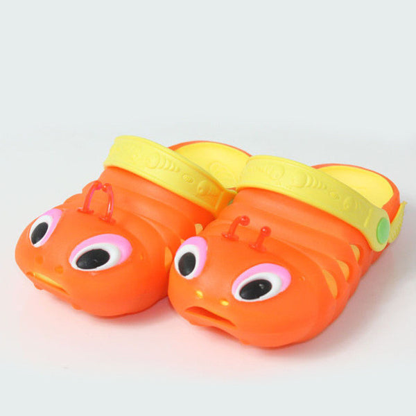 ZIKA 2017 New Children's Slippers Summer Cute Caterpillar Garden Shoes Lovely Cartoon Baby Boys Girls Slipper EVA Child  Sandals