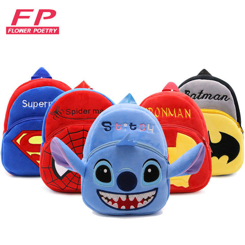 New Plush Backpacks Cute Cartoon Kids Mini Schoolbag Children's Gifts Kindergarten Girl Baby Children School Bags for Girls Boys