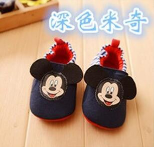 Hot Sale Soft Lovely Baby Boys Girls Kids Shoes Cotton Toddler Slippers New Style Skid-Oroof First Walkers Infant Shoes