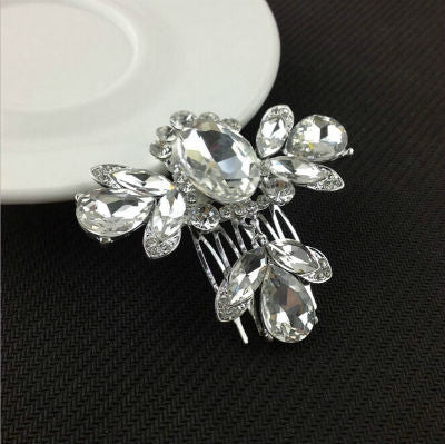 Wedding Bridal Pearl Hair Pins Flower Crystal Hair Clips Bridesmaid Jewelry Wedding Bridal Accessories Hair Jewelry