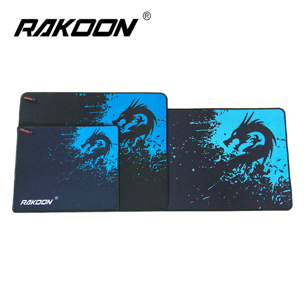 Rakoon Blue Dragon Large Gaming Mouse Pad Locking Edge Mousepad Speed/Control Mouse Mat For CS GO League of Leg Dota 6 Size