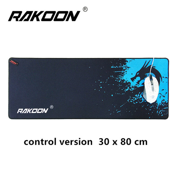 Rakoon Blue Dragon Large Gaming Mouse Pad Locking Edge Mousepad Speed/Control Mouse Mat For CS GO League of Leg Dota 6 Size