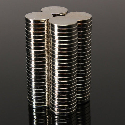50 pcs Strong Round Dia. 8mm x 1.5mm Rare Earth Neodymium Magnet Art Craft Fridge HH3