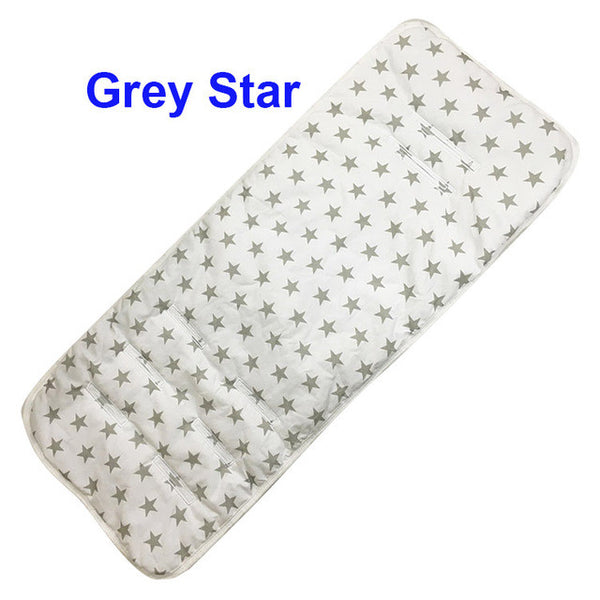 2016 Fashion Baby Diaper Pad New Cheap Baby Stroller Cushion Cotton Stroller Pad Seat Pad For Baby Prams Stroller Accessories
