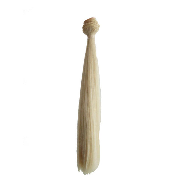 1PCS 25CM SD BJD Hair Wig DIY Synthetic Fiber Straight Hair For Dolls