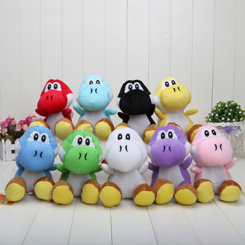 17CM Super Mario Bros Yoshi Plush Stuffed toys Dolls Mario Plush Toys Free shipping