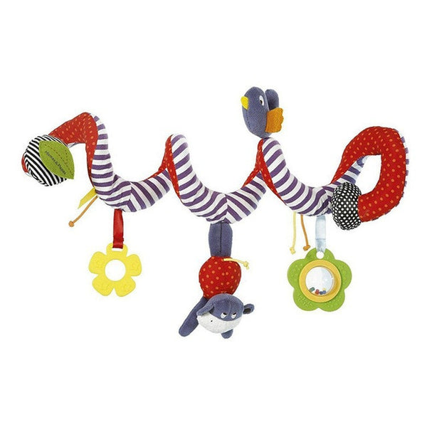 MQ Cute Infant Babyplay Baby Toys Activity Spiral Bed & Stroller Toy Set Hanging Bell Crib Rattle Toys For Baby