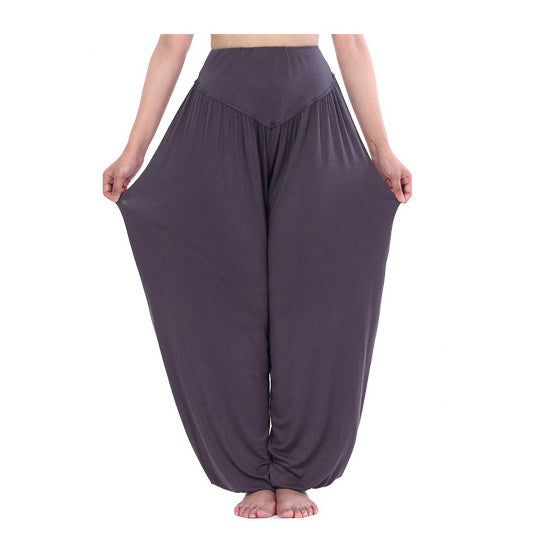 2017 New Women casual harem pants high waist dance pants dance club wide leg loose long bloomers trousers plus size,SB511