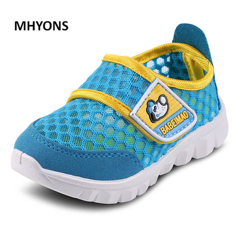 MHYONS 2017 Summer style children mesh shoes girls and boys sport shoes soft bottom kids shoes comfort breathable sneakers S1072