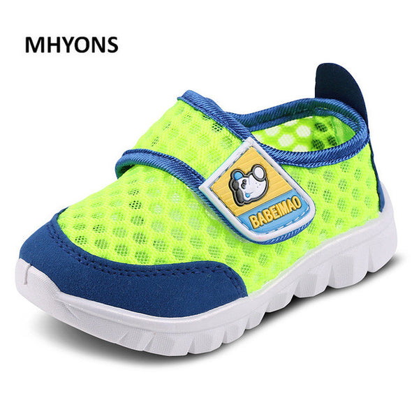 MHYONS 2017 Summer style children mesh shoes girls and boys sport shoes soft bottom kids shoes comfort breathable sneakers S1072