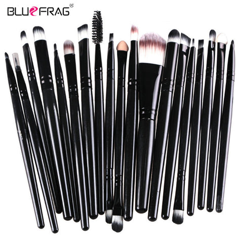 BLUEFRAG Professional Makeup Brush Set tools Make-up Toiletry Kit Brand Make Up Brush Set pincel maleta de maquiagem 6 color