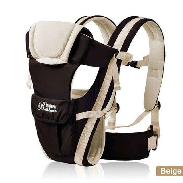 Beth Bear 0-30 Months Breathable Front Facing Baby Carrier 4 in 1 Infant Comfortable Sling Backpack Pouch Wrap Baby Kangaroo New