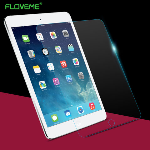 FLOVEME for iPad 2 3 4 Tempered glass screen protector for ipad 2 ipad 3 ipad 4 9.7 inch with retail package box protective film
