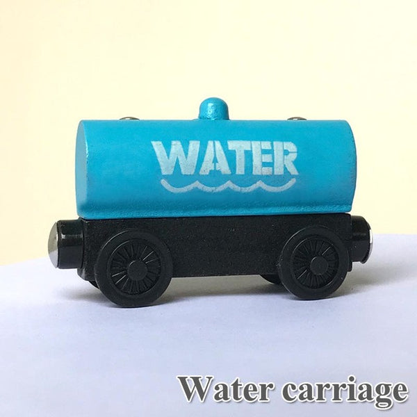 wooden toys thomas train Magnetic thomas and friends Wooden Model Train for baby children Kids 6 Colors