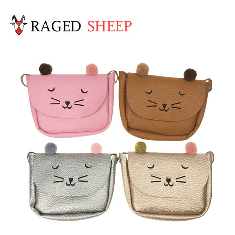 Raged Sheep Girls Small Coin Purse Change Wallet Kids Bag Coin Pouch Children's Wallet Money Holder Lovely Kids Gift Cat Bags