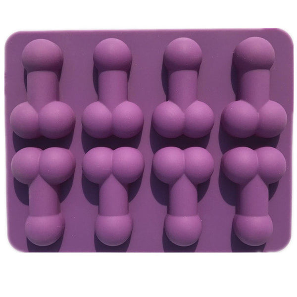 Sexy penis cake mold dick ice cube tray Silicone Mold Soap Candle Moulds Sugar Craft Tools Bakeware Chocolate Moulds D566