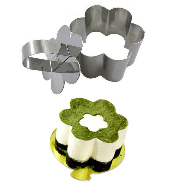 New Kitchen Bakeware DIY Bakeware Tools Stainless Steel Cupcake Mold Salad Dessert Die Mousse Ring Cake Cheese Tool