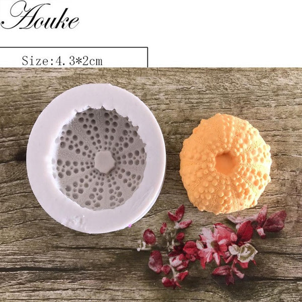 1PCS  Silicone Shell Shape for Fondant Cake Decoration Silicone Cake Decorating Tools DIY Bakeware