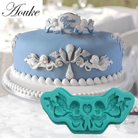 Aouke Angle Cake Side Shape Cake Mold Fondant Mold, For Jelly,Candy, Chocolate soap Mold, Decorating Bakeware X147