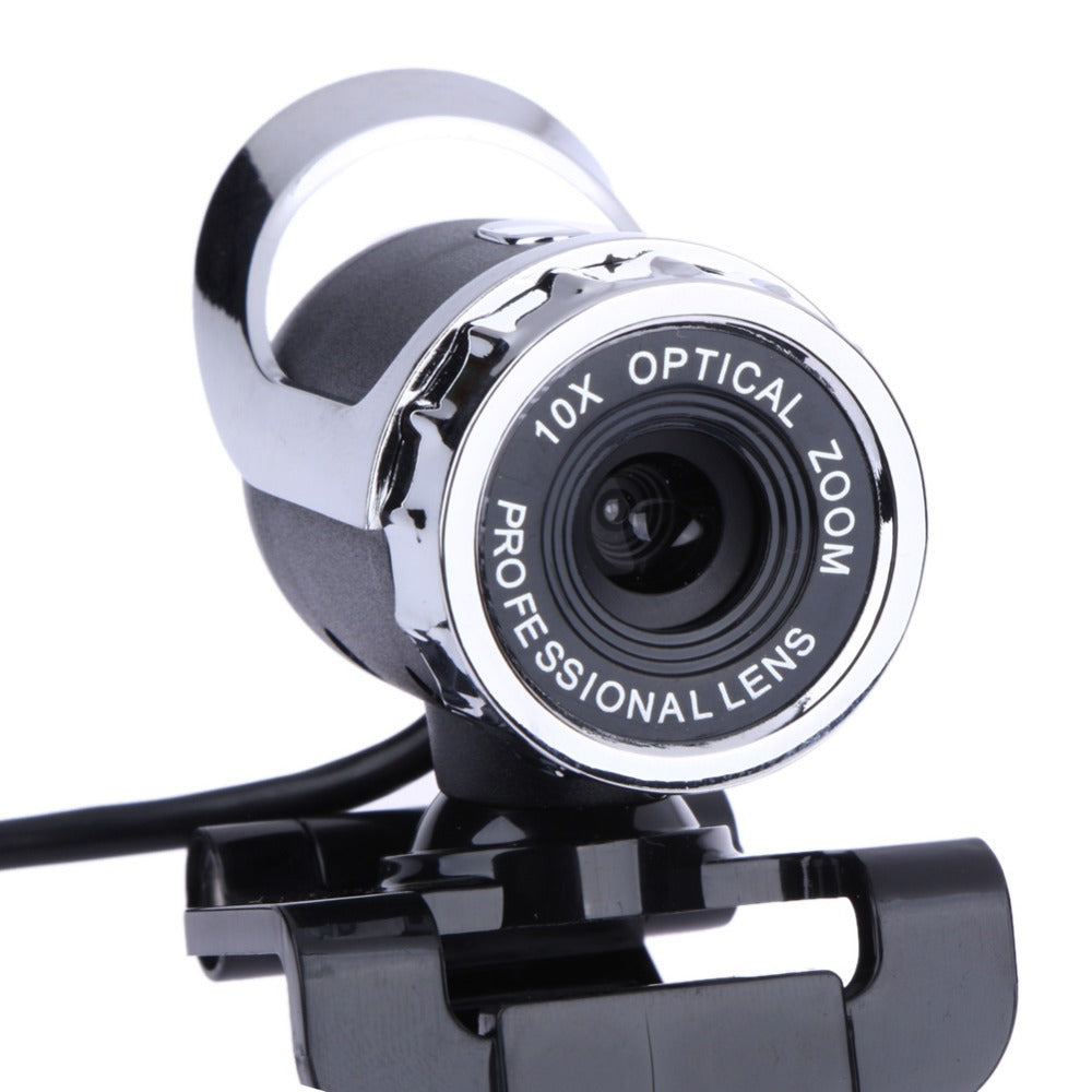 Newest Webcam USB 12 Megapixel High Definition Camera Web Cam 360 Degree MIC Clip-on For Skype Computer