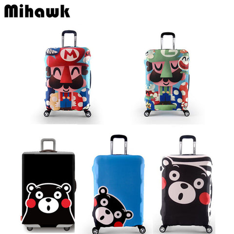 Elastic Luggage Protective Cover For 18-32 inch Trolley Suitcase Protect Dust Bag Case Child Cartoon Travel Accessories Supplie