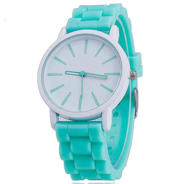 Vansvar Brand Fashion Jelly Silicone Women Wristwatch Casual Luxury Quartz Watches Relogio Feminino Hot Selling 377