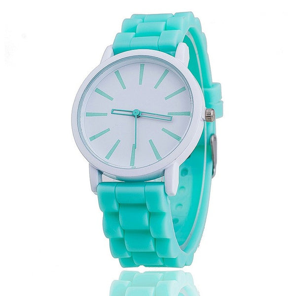 Vansvar Brand Fashion Jelly Silicone Women Wristwatch Casual Luxury Quartz Watches Relogio Feminino Hot Selling 377