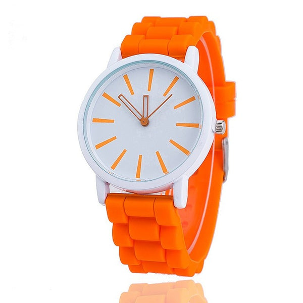 Vansvar Brand Fashion Jelly Silicone Women Wristwatch Casual Luxury Quartz Watches Relogio Feminino Hot Selling 377