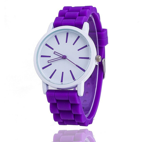 Vansvar Brand Fashion Jelly Silicone Women Wristwatch Casual Luxury Quartz Watches Relogio Feminino Hot Selling 377