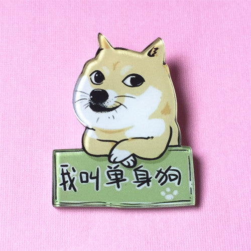 ZOEBER animation cat dog cartoon Anime Brooches bag pins for clothes brooch Batman trousers  animal funny Broche pins female