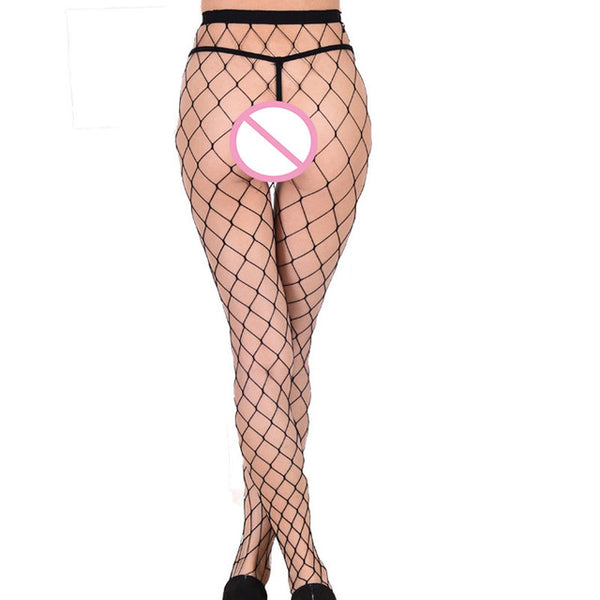 2017 Hot Selling Women's Long Sexy Fishnet Stockings Fish Net Pantyhose Mesh Stockings Lingerie Skin Thigh High Stocking