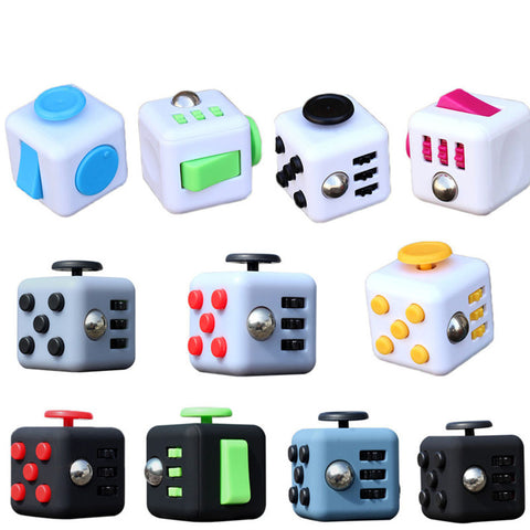 11 Style Fidget Cube Toys Original Quality Puzzles & Magic Cubes Anti Stress Reliever