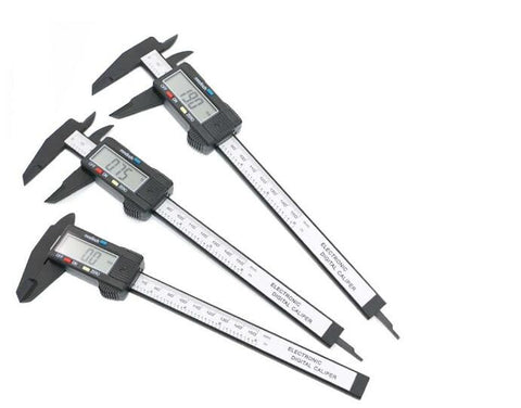 Digital Caliper Vernier Gauge Micrometer 1 pc Vernier Caliper 150mm Electronic Carbon Fiber Caliper Ruler Measuring Tool.