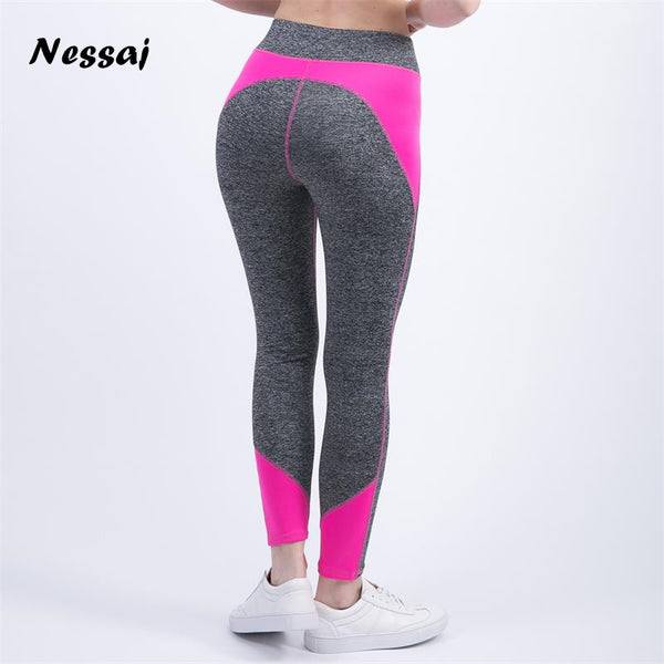 Nessaj Women Leggings For Female High Waist  Fitness Pants Legging Workout Activity Leggings Bodybuilding Clothes Body Shapers