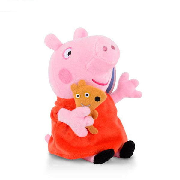Original Brand Peppa Pig Stuffed Plush Toys 19/30cm Peppa George Pig Family Party Dolls For Girls Gifts Animal Plush Toys