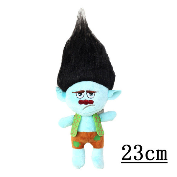 NEW 23-32cm Movie Trolls Plush Toy Poppy Branch Dream Works Soft Stuffed Cartoon Dolls The Good Luck Trolls Gift for Child