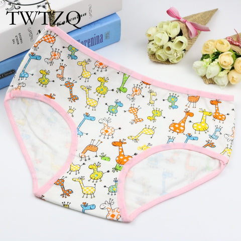 TWTZQ New Women's Undwear Sexy Animal Giraffe Cat Dogs Panties Bear Briefs Female Lingerie For Girls Briefs Soft Calcinha 2NK108
