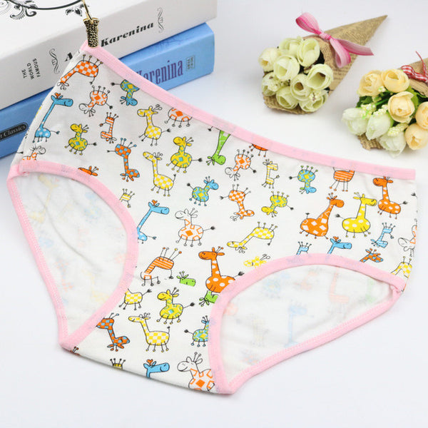 TWTZQ New Women's Undwear Sexy Animal Giraffe Cat Dogs Panties Bear Briefs Female Lingerie For Girls Briefs Soft Calcinha 2NK108