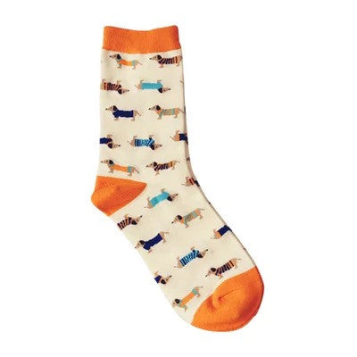 35-43 INNCH Lovely Daily Animal Weel SOCKS Watermelon Dachshund Beagle Lion Farm Bull Terrier Elephant Fox Pill Fruit Guard ZK34