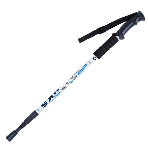 6 color Adjustable AntiShock Trekking Hiking Walking Stick Pole 3-section 66cm-135cm/ 26 " to 53 " with Dropshipping 1pc