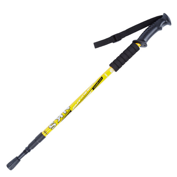 6 color Adjustable AntiShock Trekking Hiking Walking Stick Pole 3-section 66cm-135cm/ 26 " to 53 " with Dropshipping 1pc