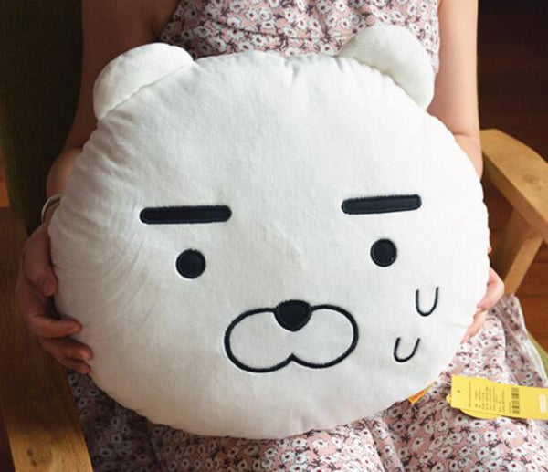 SHINEHENG 40cm Ryan Stuffed Plush Toys V GIRL Same Style Cushions Ryan Pillow Emoji Doll