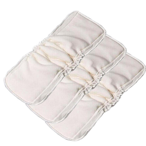 Sunny Ju 3 PCS/ Pack 5 Layers Bamboo Cotton cloth diapers Inserts Nappy changing mat Baby Diapers Reusable diaper changing pad