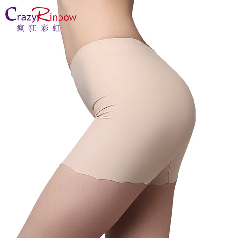 new female seamless legging safety pants shorts casual women's summer pants  briefs panties boyshort Mid-Rise