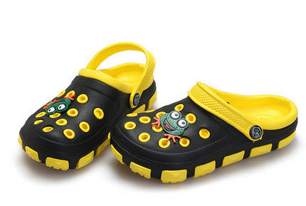 El Bebe Oso Kids Summer Sandals Slipper GIrl&Boy Children Cartoon Frog Clogs Mules Shoes Wear Non-slip Baby Sandals Garden Shoe