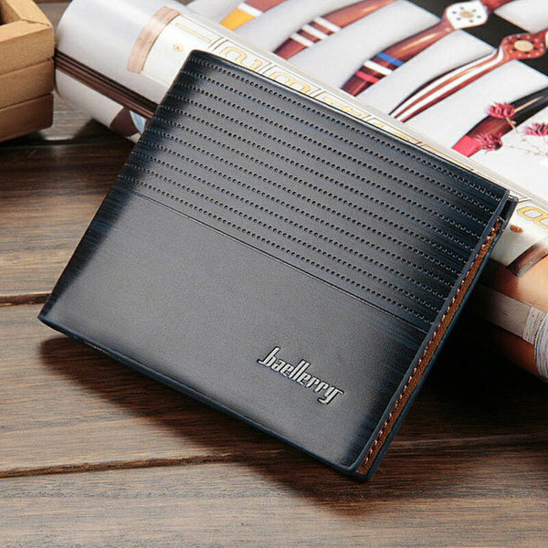 Men Wallet  Leather Vintage Purses High Quality Money Bag Credit Card holders New Dollar Bill Wallet wholesale price !