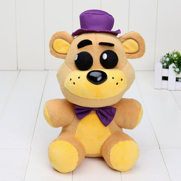 25cm - 30cm Five Nights At Freddy's plush FNAF Bear Fox Golden Freddy Nightmare Fredbear foxy chica bonnie kids Plush Toys Doll