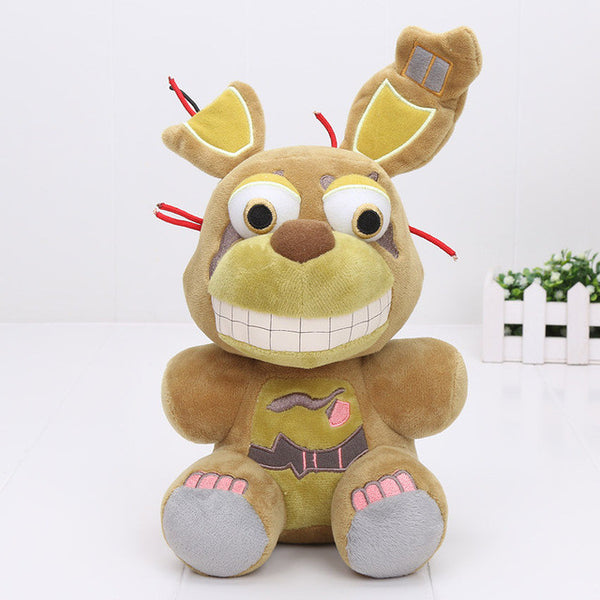 25cm - 30cm Five Nights At Freddy's plush FNAF Bear Fox Golden Freddy Nightmare Fredbear foxy chica bonnie kids Plush Toys Doll