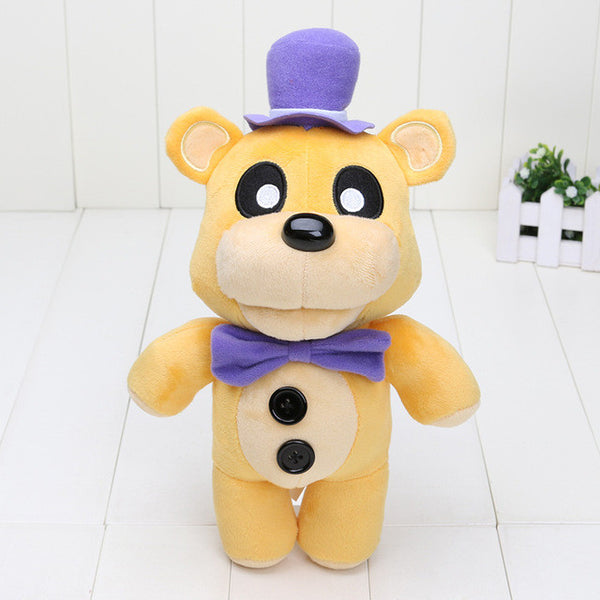 25cm - 30cm Five Nights At Freddy's plush FNAF Bear Fox Golden Freddy Nightmare Fredbear foxy chica bonnie kids Plush Toys Doll