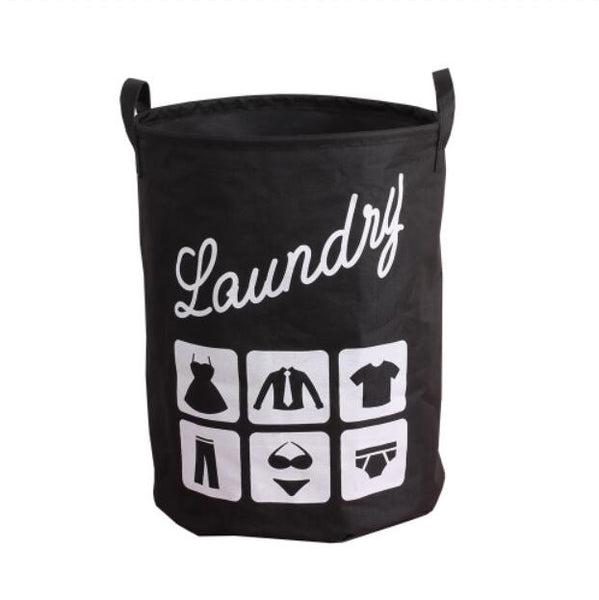 Clothes Organizer Collapsible Fabric Laundry Basket Foldable Canvas Laundry Hamper Dirty Large Bag Collapsible Laundry Products